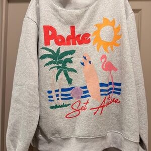 Parke X set active Light Gray Sweatshirt